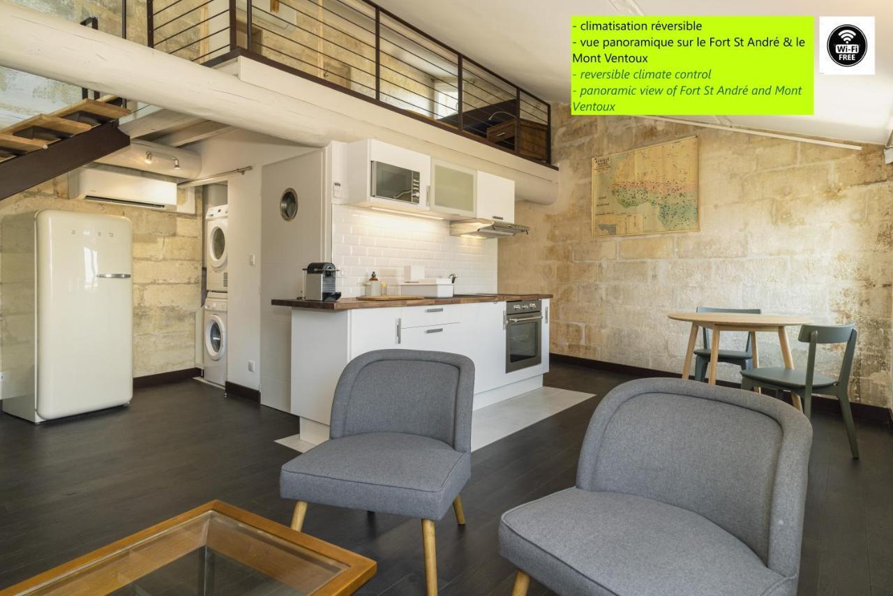 Saint Eloi - Duplex Centre Historique De Villeneuve Les Avignon Екстериор снимка